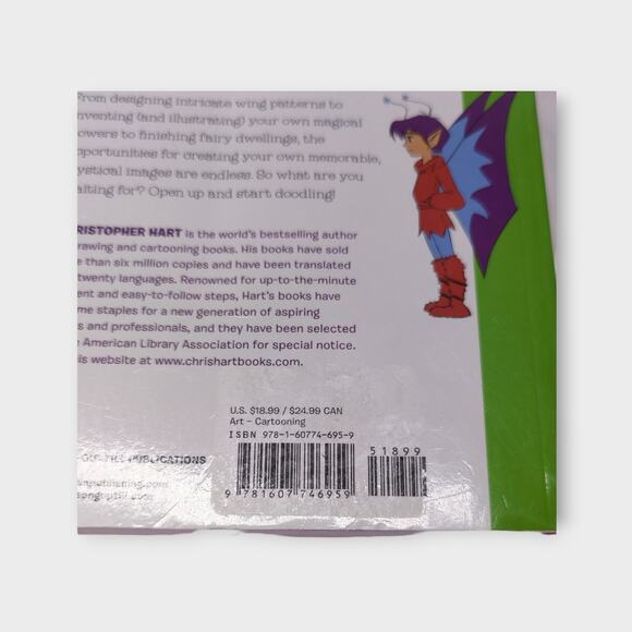 Doodletopia Fairies - Draw Design & Color - Christopher Hart - Picture 3 of 7